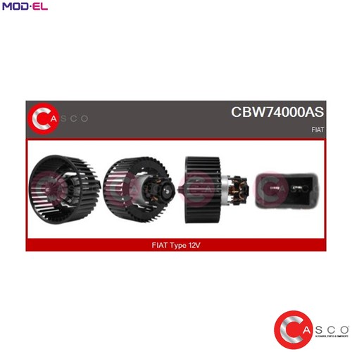 Interior blower cbw74000as for - blower,