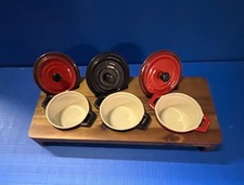 3 Mini Cast Iron Casserole