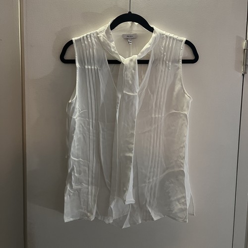 Reiss sleeveless pussybow tie - reiss,