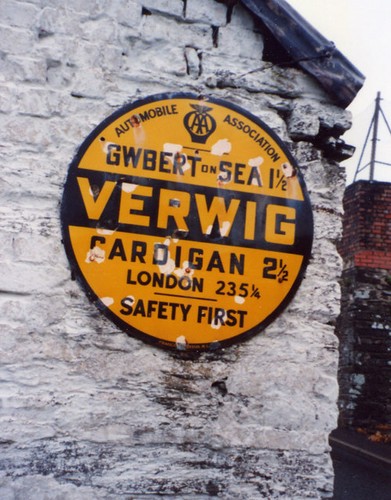 Photo 6x4 old - sign, y