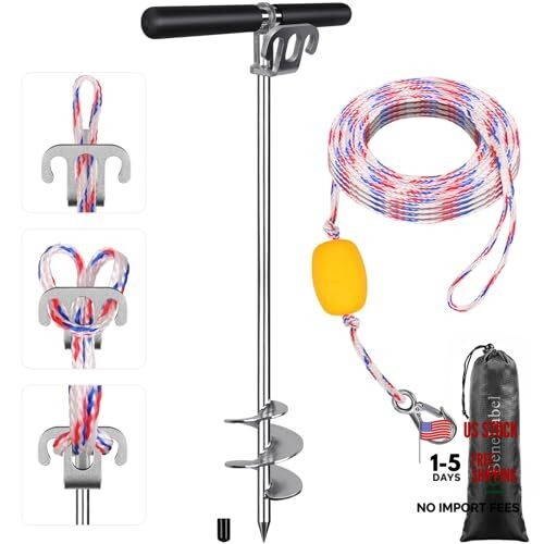 Boat sand anchor 26 - sand, 17"