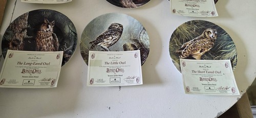 Danbury mint bonds owls - bonds, by
