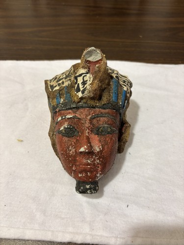 Egyptian cartonnage mummy - cartonnage, mask
