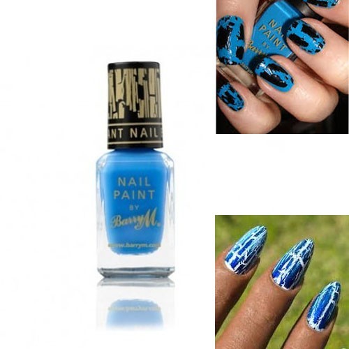 Barry crackle nail paint - crackle,