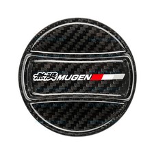 CARBON FIBER Gas Fuel Cap Cover For HONDA CIVIC SI TYPER FD2 FN1 FB FC1 FK7 FK8