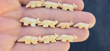 10x Hand Carved Native