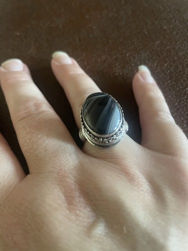 925 sterling silver agate - 925,