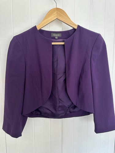 Alexon deep purple cropped - purple,