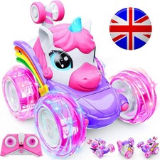 Unicorn RC Stunt Car Remote Control Cars Toys for Boys Girls Birthday Gifts