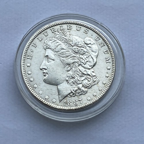 1887 morgan silver dollar - dollar,