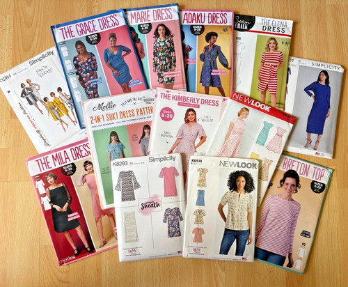 Uncut sewing patterns - sewing, **lots