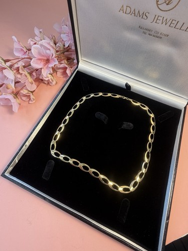 9ct gold fancy oval - gold,