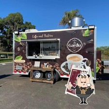 Sleek Mobile Coffee Truck –
