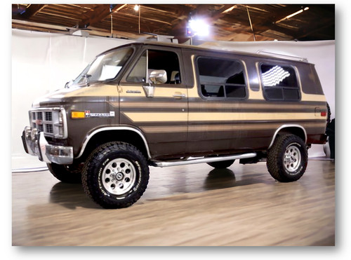 1984 gmc g20 conversion van - gmc,