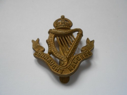 Connaught rangers cap badge - connaught,