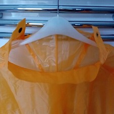 Men's/Ladies Yellow Poncho Rain Cover..New Unused