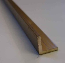 1/4 x 1/4 x 1/16 brass angle 36" long CZ121