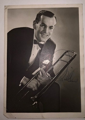 Glenn miller hand signed x - 8,