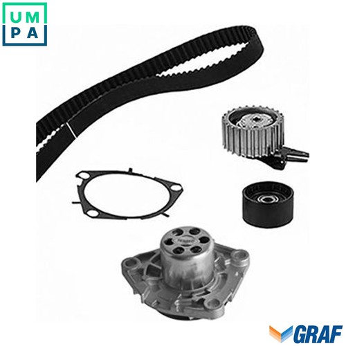Water pump timing belt kit - water, &