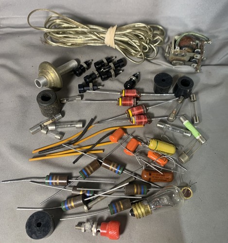Antique vintage radio parts - antique,