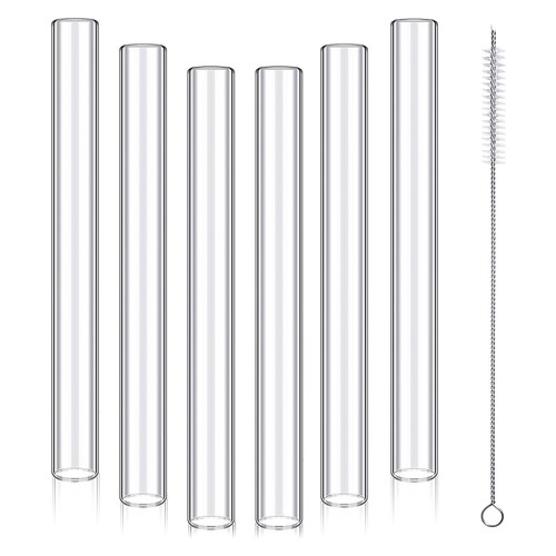 Pcs 4inch clear borosilicate - 6,
