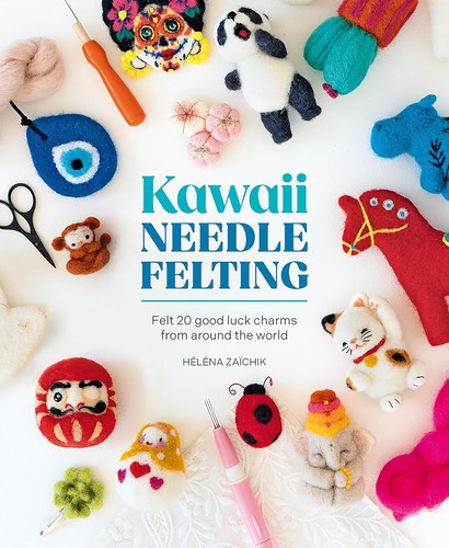 Kawaii needle felting hlna - kawaii, by