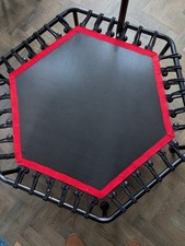 Mini Trampoline Rebounder 45 inches with Handle Bar for Adults