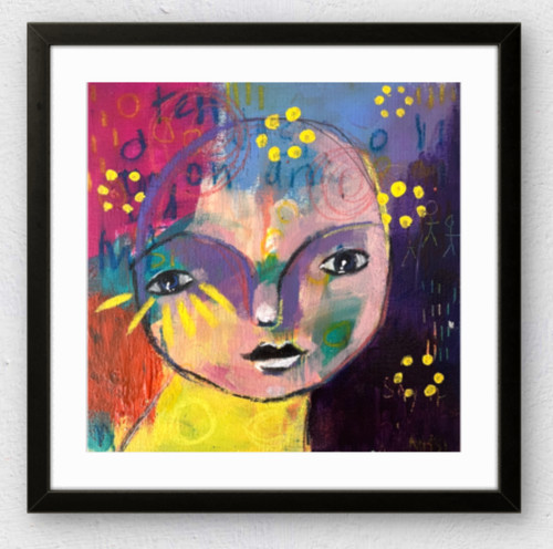 Mitsi original outsider art - outsider,