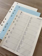 Organiser MULBERRY Planner 24 Sheets 210x150mm