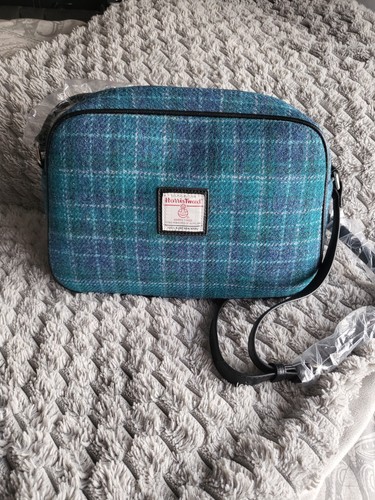 Harris tweed shoulder bag bnwt - tweed,