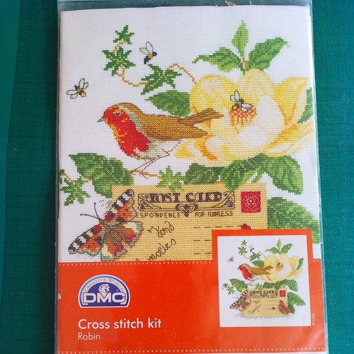Dmc robin counted cross stitch - counted,