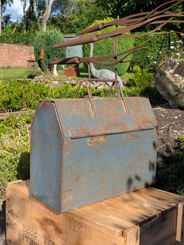 Vintage barn style metal tool - vintage,