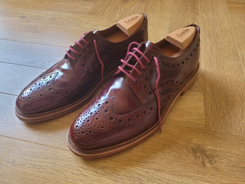 Men loake dawson burgundy - loake,