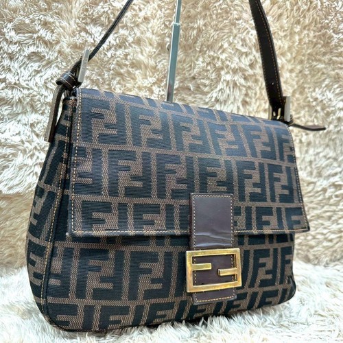 Fendi one shoulder bag zucca - one,