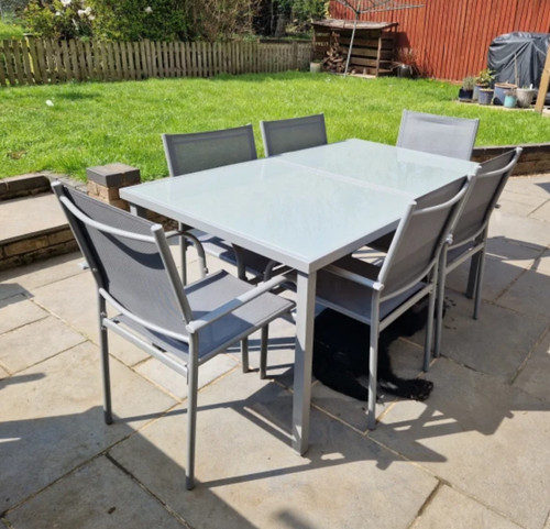 Seater garden dining set - seater,