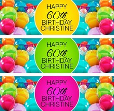 Personalised birthday party