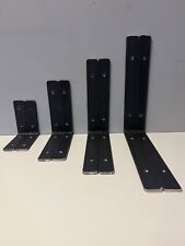 Mild Steel 90 Degree 5mm Heavy Duty Industrial L-Shaped Mounting Bracket UK MADE