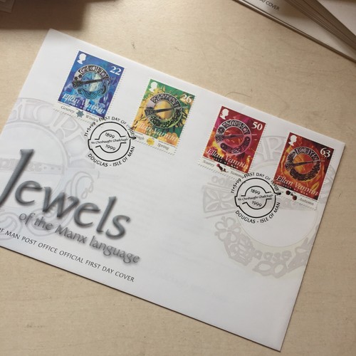Isle man first day cover - of,
