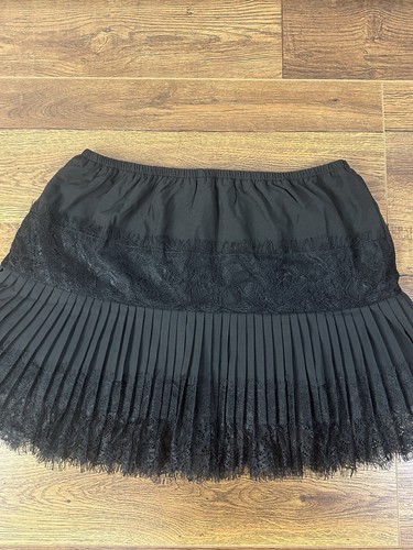Black rara skort pleated - black,
