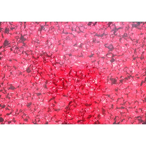 Red pearloid celluloid drum - celluloid,