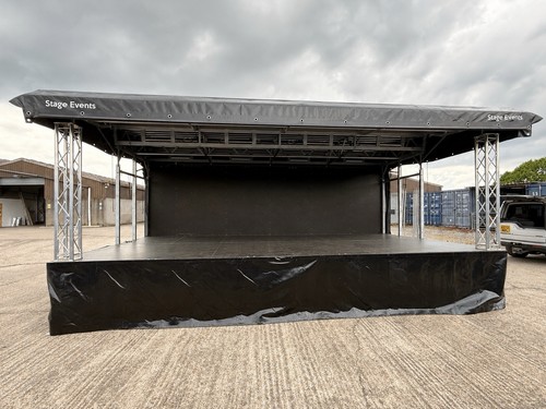 Mobile stage trailer - stage,