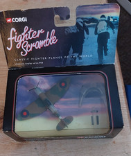 Corgi Fighter Scramble Supermarine Spitfire RAF Douglas Bader CS 90019 Boxed.