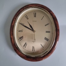 Faux Tortoise Shell Seiko Wall