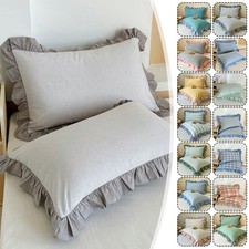 Home Washed Cotton Pillowcase