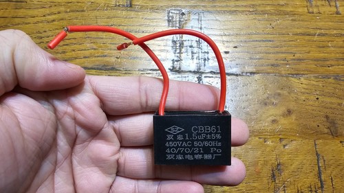 Cbb61 ac450v 5uf μf - cbb61, 1.5uf
