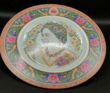 Coalport Large Collectors Plate THE QUEEN MOTHERS 85TH BIRTHDAY PLATE