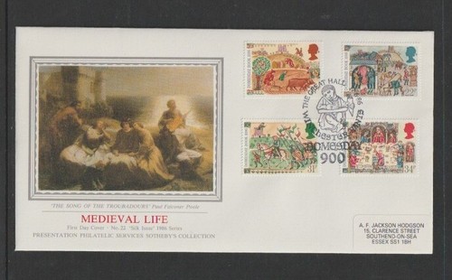 1986 sg1324 silk fdc - 1986,