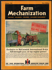 February, 1963 "Farm Mechanization" Magazine Brochure