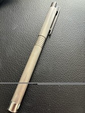 Lamy Refillable Ballpoint Pen, Brushed Steel