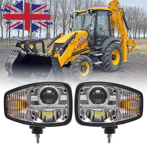 2pcs led headlight for jcb - led,